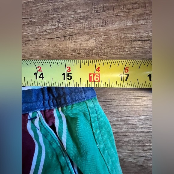 Empyre Everyday Shorts Sz Medium Striped All Over Print 7" In Short Length‎ i38 - Picture 8 of 9